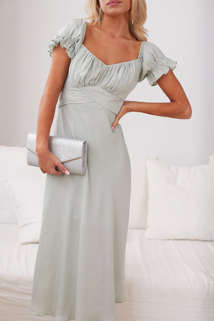Esther & Co. Claudias Knit Dress - Sage – ESTHER & CO. INTL